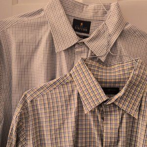 Stafford & Club Room Men's L/S Shirts - (2-shirts)